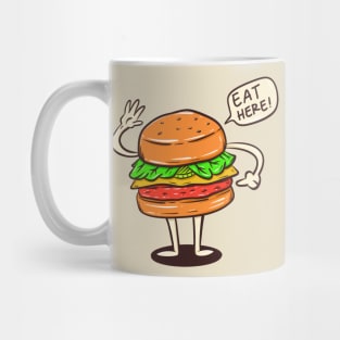 Eat a hamburger 🍔 Mug